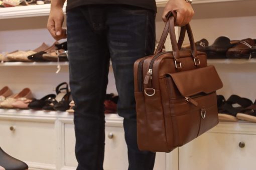 Genuine Leather Office Bag